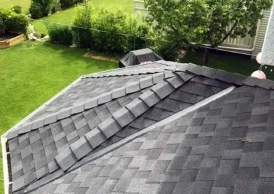 Flat commercial roof